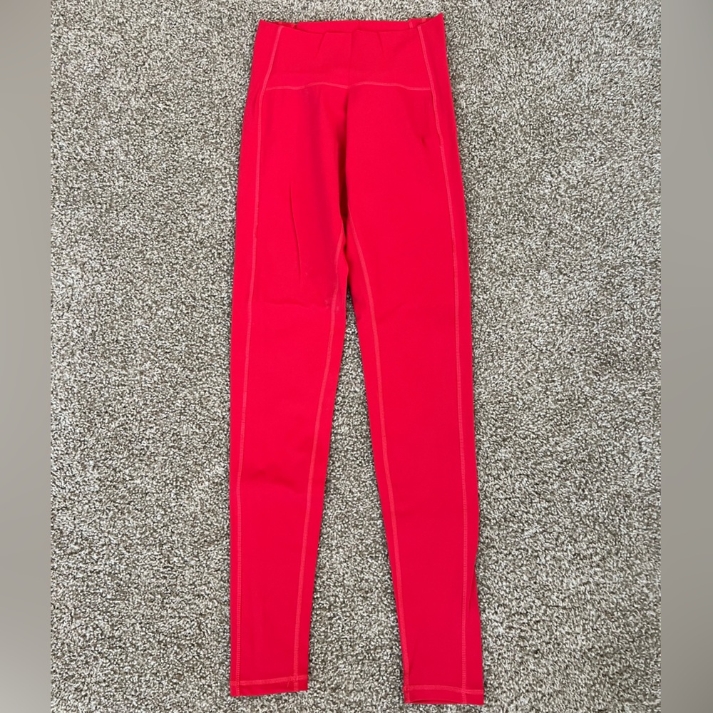 Alphalete Pulse Kinetic Leggings size small coral